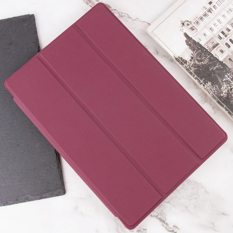 Чехол-книжка Book Cover (stylus slot) для Samsung Galaxy Tab A9+ (11'') (X210/X215), Бордовый / Maroon 5, TPU+PC, купить оптом с доставкой