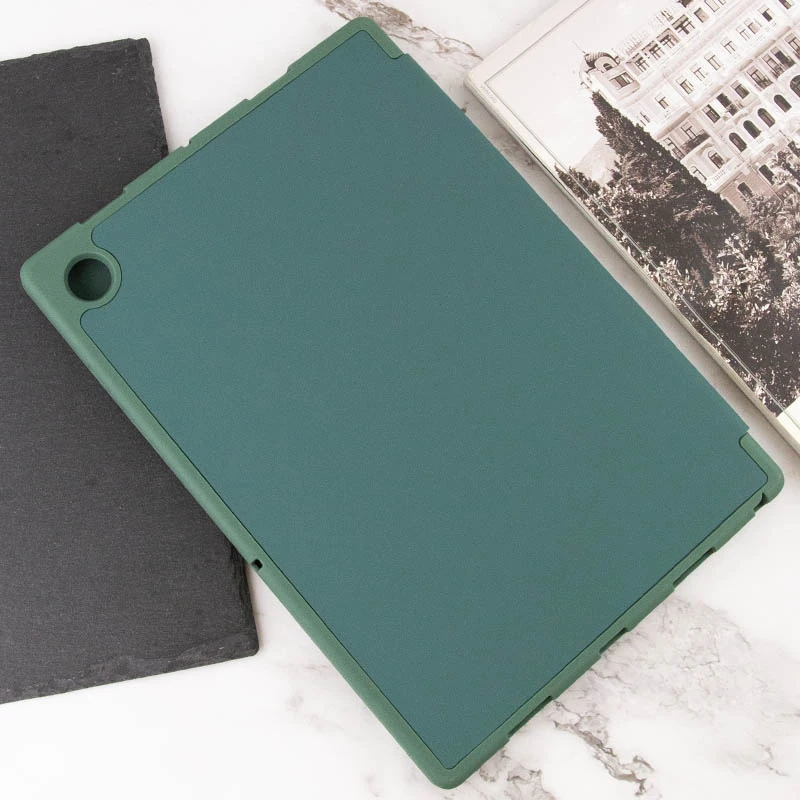 Чехол-книжка Book Cover (stylus slot) для Samsung Galaxy Tab A9+ (11'') (X210/X215), Зеленый / Pine green 6, TPU+PC, купить оптом с доставкой