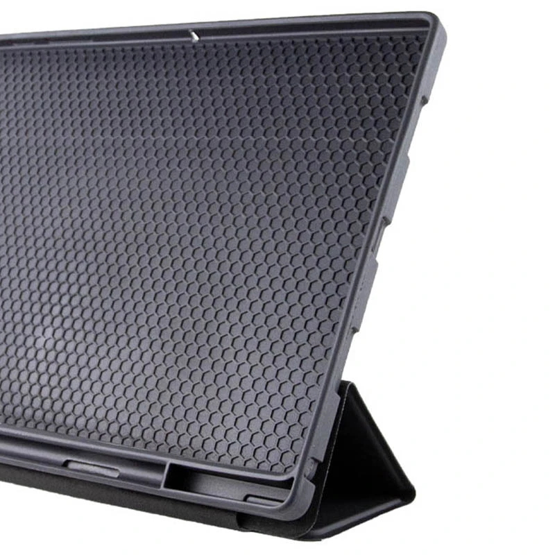 Чехол-книжка Book Cover (stylus slot) для Xiaomi Redmi Pad SE (8.7"), Черный / Black 1, TPU+PC, купить оптом с доставкой