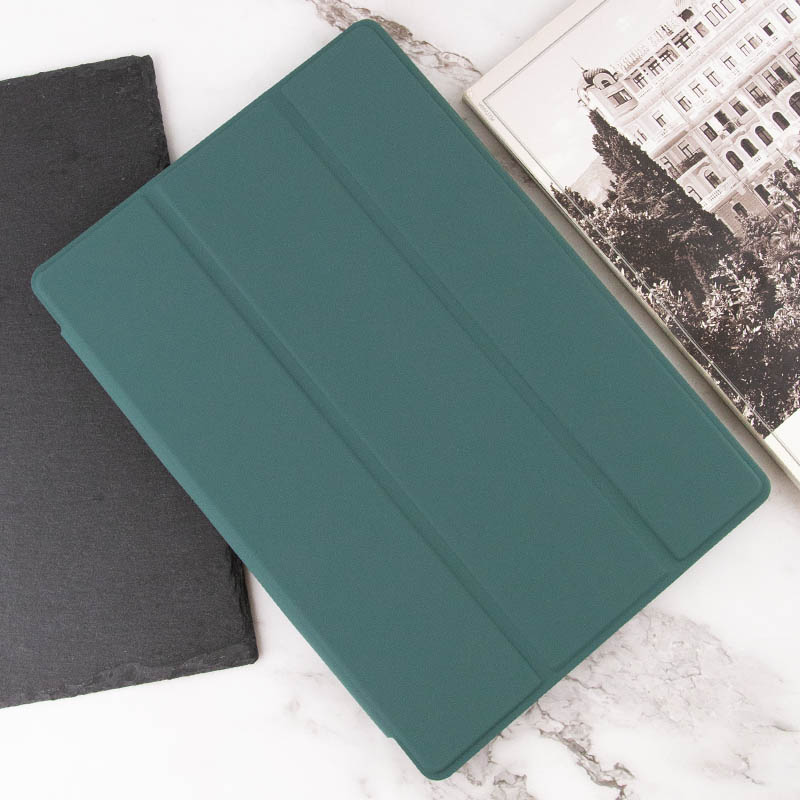 Чехол-книжка Book Cover (stylus slot) для Samsung Galaxy Tab A11 / A9 (8.7'') (X110/X115), Зеленый / Pine green 1, TPU+PC, купить оптом с доставкой