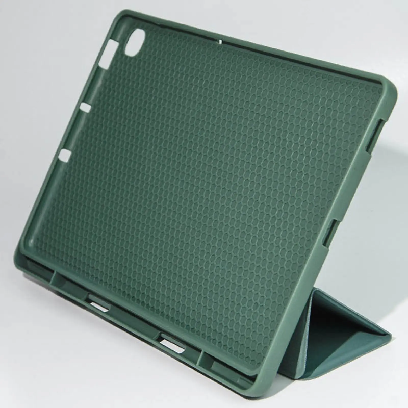 Чохол-книжка Book Cover (stylus slot) для Samsung Galaxy Tab A11 (8.7'') (X110/X115), Зелений / Pine green 3, TPU+PC, купити оптом з доставкою