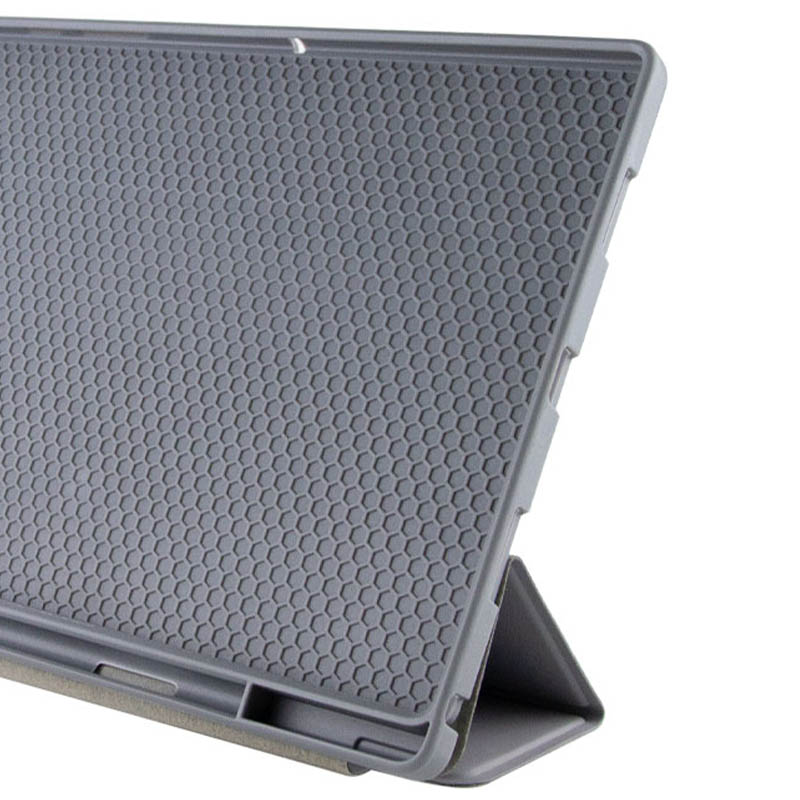 Чехол-книжка Book Cover (stylus slot) для Samsung Galaxy Tab A11+ / A9+ (11''), Серый / Dark Gray 1, TPU+PC, купить оптом с доставкой