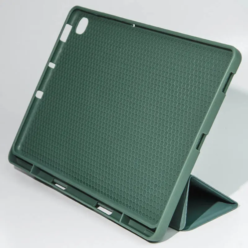Чехол-книжка Book Cover (stylus slot) для Samsung Galaxy Tab S11 (11''), Зеленый / Pine green 3, TPU+PC, купить оптом с доставкой