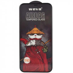 Защитное 2.5D стекло Weva AirBag (тех.пак) для Apple iPhone 12 Pro / 12 (6.1")