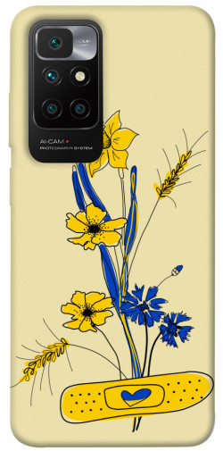 Чехол itsPrint Українські квіточки для Xiaomi Redmi 10