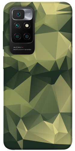 Чехол itsPrint Треугольный камуфляж 2 для Xiaomi Redmi 10