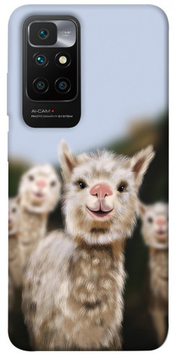 Чехол itsPrint Funny llamas для Xiaomi Redmi 10