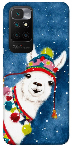 Чехол itsPrint Веселая лама для Xiaomi Redmi 10