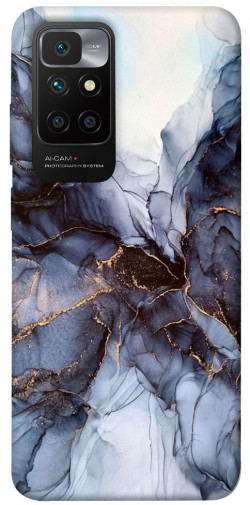 Чехол itsPrint Черно-белый мрамор для Xiaomi Redmi 10