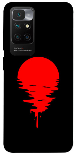 Чехол itsPrint Red Moon для Xiaomi Redmi 10