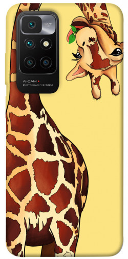 Чехол itsPrint Cool giraffe для Xiaomi Redmi 10
