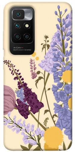 Чохол itsPrint Flowers art для Xiaomi Redmi 10