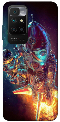 Чехол itsPrint Космический корабль для Xiaomi Redmi 10