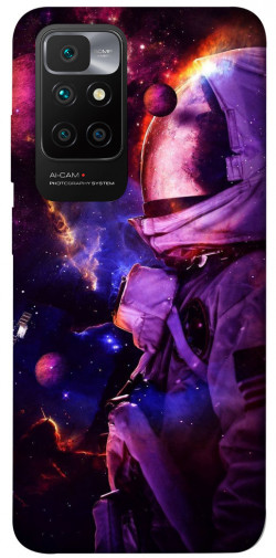Чехол itsPrint Астронавт для Xiaomi Redmi 10