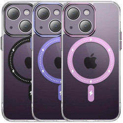 Чохол TPU+PC Colorful with MagSafe для Apple iPhone 13 (6.1")