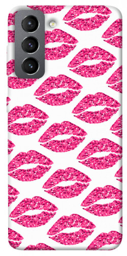 Чехол itsPrint Pink style 3 для Samsung Galaxy S21 FE