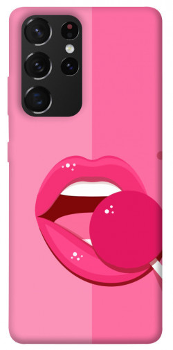 Чохол itsPrint Pink style 4 для Samsung Galaxy S21 Ultra