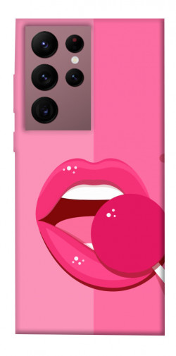 Чехол itsPrint Pink style 4 для Samsung Galaxy S22 Ultra