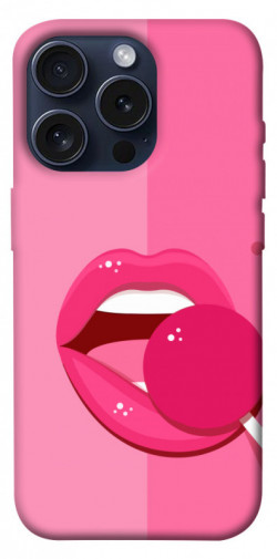 Чехол itsPrint Pink style 4 для Apple iPhone 15 Pro (6.1")