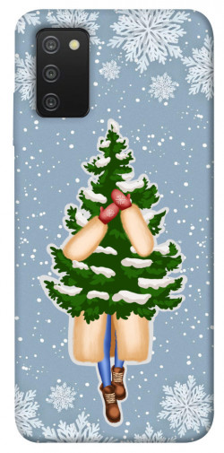 Чехол itsPrint Christmas tree для Samsung Galaxy A03s