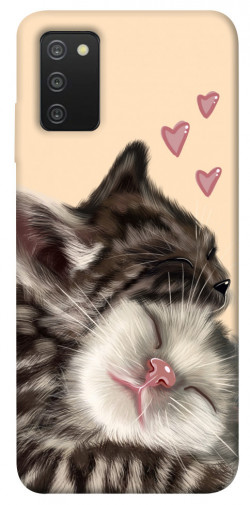 Чехол itsPrint Cats love для Samsung Galaxy A03s