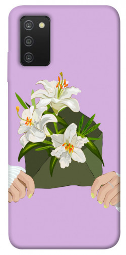 Чохол itsPrint Flower message для Samsung Galaxy A03s