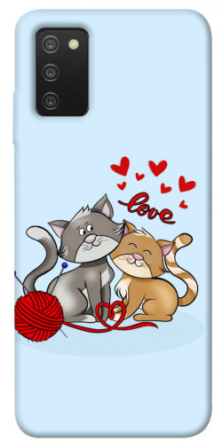 Чехол itsPrint Два кота Love для Samsung Galaxy A03s