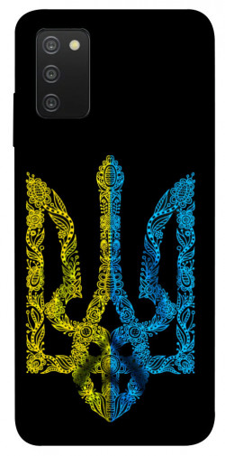 Чехол itsPrint Жовтоблакитний герб для Samsung Galaxy A03s