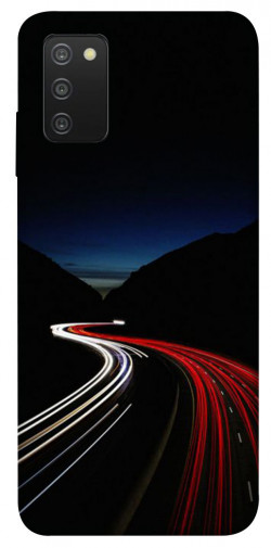 Чехол itsPrint Красно-белая дорога для Samsung Galaxy A03s