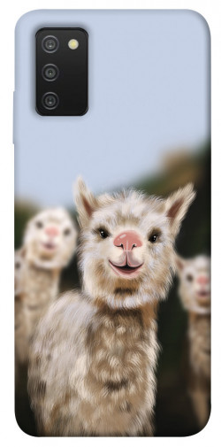 Чехол itsPrint Funny llamas для Samsung Galaxy A03s