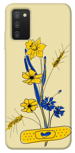 Чохол itsPrint Українські квіточки для Samsung Galaxy A03s
