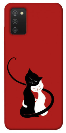 Чехол itsPrint Влюбленные коты для Samsung Galaxy A03s