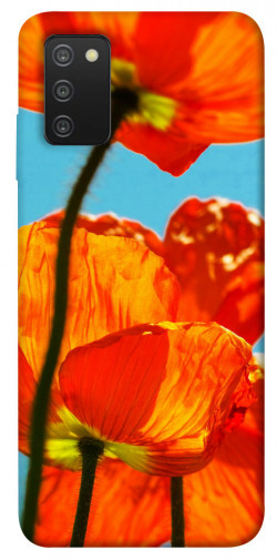 Чехол itsPrint Яркие маки для Samsung Galaxy A03s