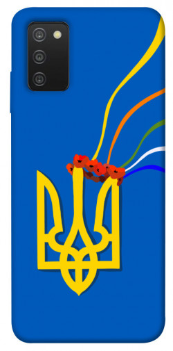 Чохол itsPrint Квітучий герб для Samsung Galaxy A03s
