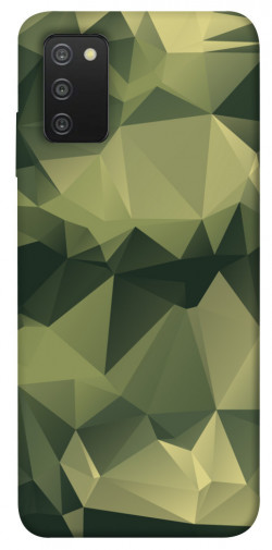 Чехол itsPrint Треугольный камуфляж 2 для Samsung Galaxy A03s