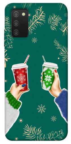Чохол itsPrint Winter drinks для Samsung Galaxy A03s