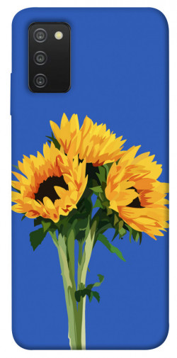 Чохол itsPrint Bouquet of sunflowers для Samsung Galaxy A03s