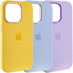 Уцінка Чохол Silicone Case Metal Buttons (AA) для Apple iPhone 13 Pro Max (6.7")