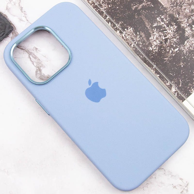 Чехол Silicone Case Metal Buttons (AA) для Apple iPhone 14 Pro (6.1) смотреть фото №7
