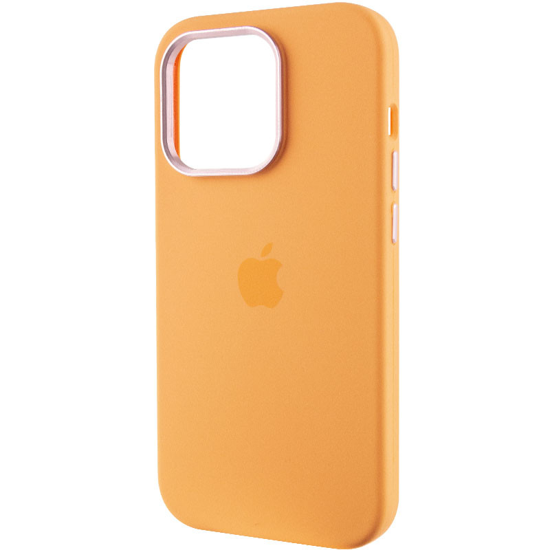 Чехол Silicone Case Metal Buttons (AA) для Apple iPhone 14 Pro (6.1) смотреть фото №3