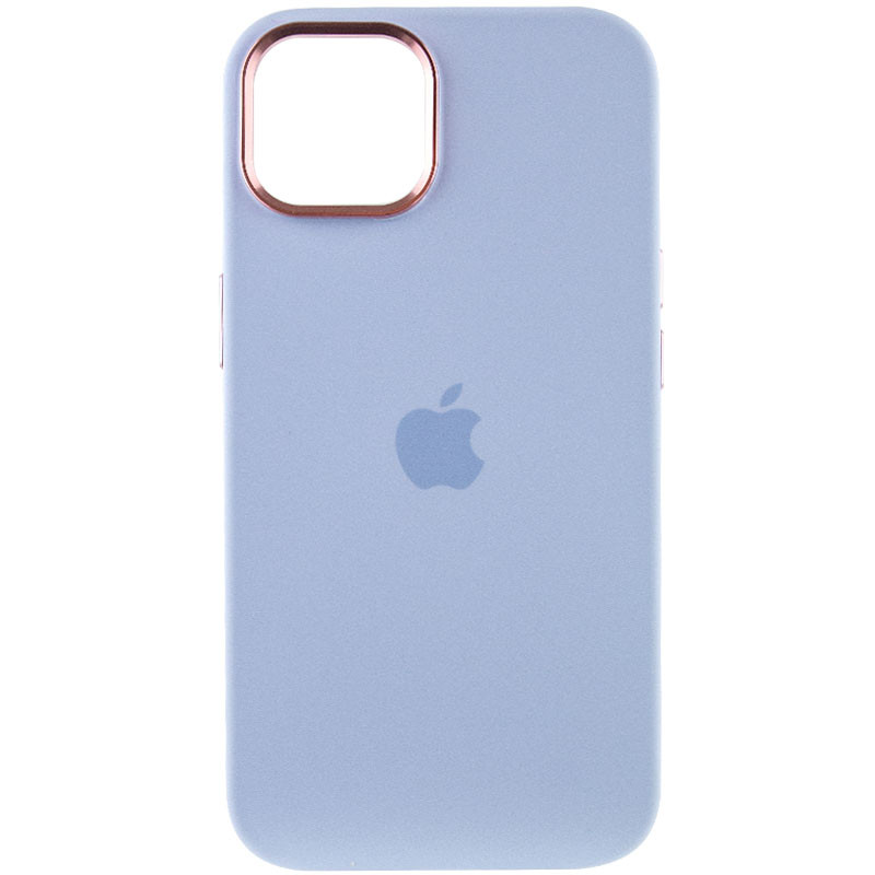 Чохол Silicone Case Metal Buttons (AA) для Apple iPhone 14 (6.1) дивитися фото №2