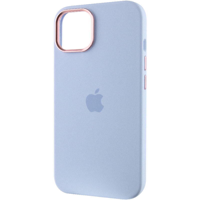 Чохол Silicone Case Metal Buttons (AA) для Apple iPhone 14 (6.1) дивитися фото №3