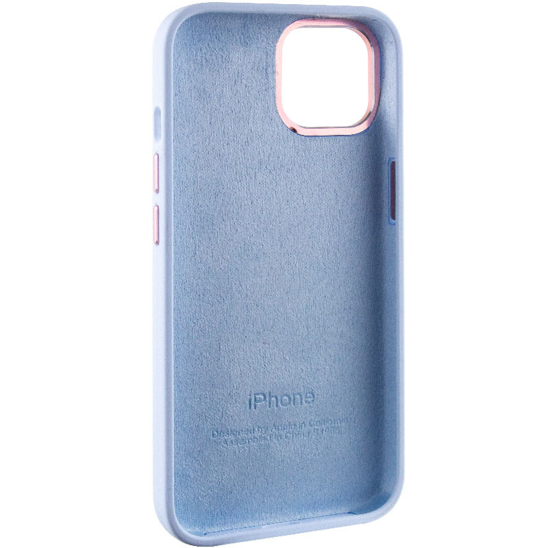 Чохол Silicone Case Metal Buttons (AA) для Apple iPhone 14 (6.1) дивитися фото №6