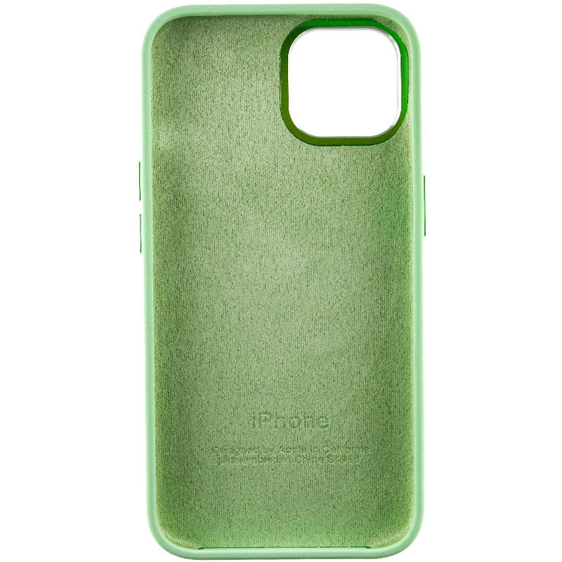 Чохол Silicone Case Metal Buttons (AA) для Apple iPhone 14 (6.1) дивитися фото №4
