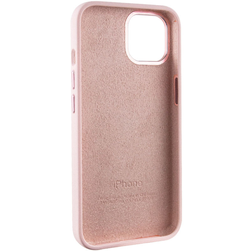 Чохол Silicone Case Metal Buttons (AA) для Apple iPhone 14 (6.1) Зображення №6 Чохол Silicone Case Metal Buttons (AA) для Apple iPhone 14 (6.1) дивитися фото №6