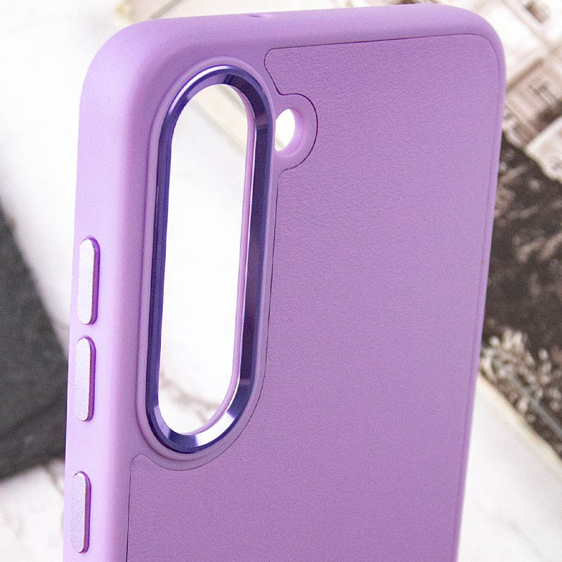 Шкіряний чохол Bonbon Leather Metal Style для Samsung Galaxy S23 на малюнкі №5