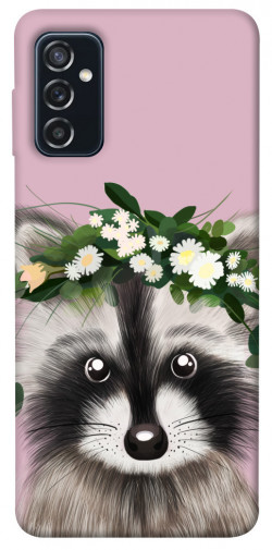 Чохол itsPrint Raccoon in flowers для Samsung Galaxy M52