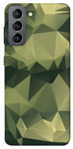 Чехол itsPrint Треугольный камуфляж 2 для Samsung Galaxy S21 FE