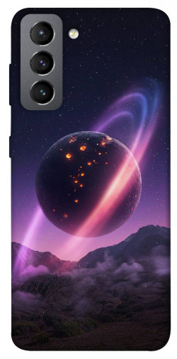 Чехол itsPrint Сатурн для Samsung Galaxy S21 FE