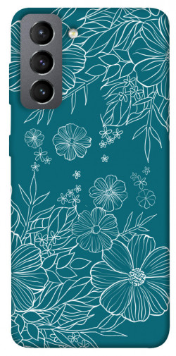 Чехол itsPrint Botanical illustration для Samsung Galaxy S21 FE
